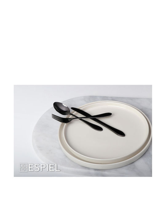 Espiel Step Plate Shallow made of Porcelain White with Diameter 30cm