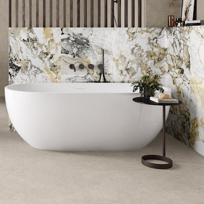 Ravenna Lux Floor Interior Gloss Porcelain Tile 60x120cm Grotta Oro