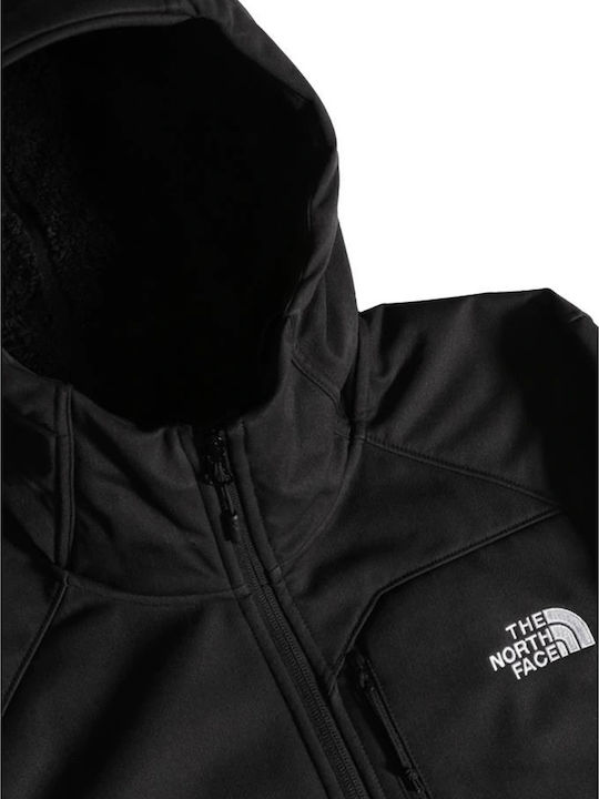 Quest Hooded Geci Barbatim Iarna Waterproof și cu Protecție Împotriva Vântului Negru