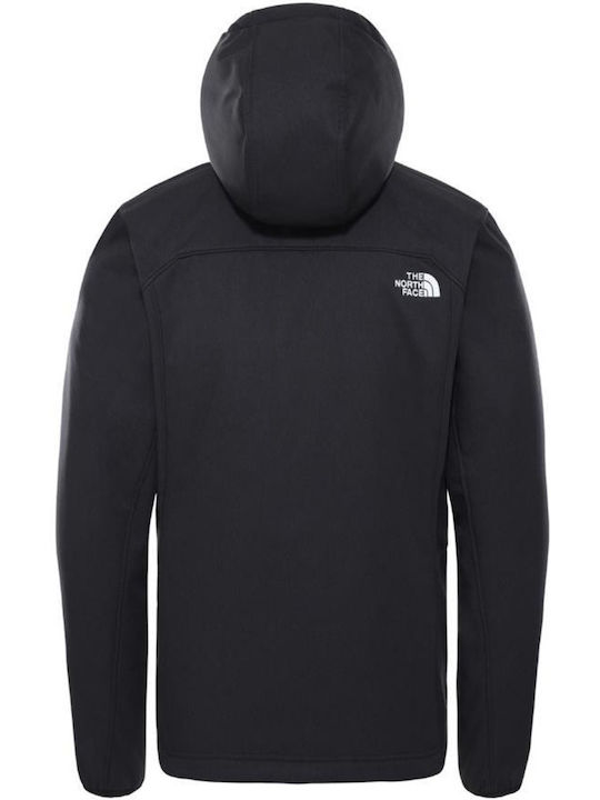 Quest Hooded Geci Barbatim Iarna Waterproof și cu Protecție Împotriva Vântului Negru