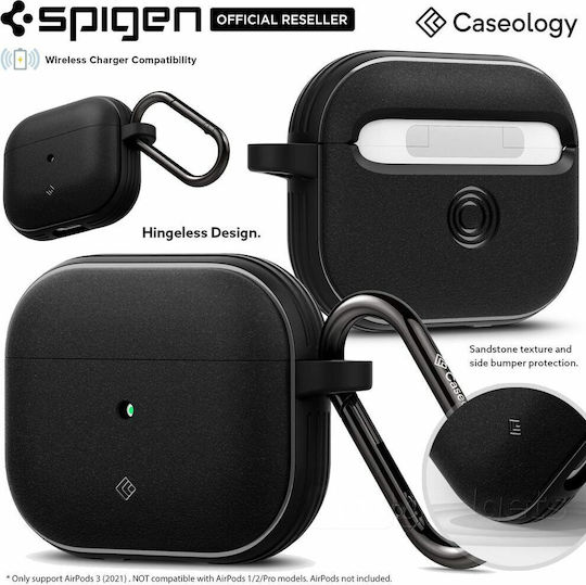 Caseology Vault Matte Black (Apple AirPods 3)