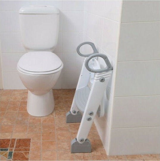 Dreambaby Toddler Toilet Seat with Footrest & Handles White