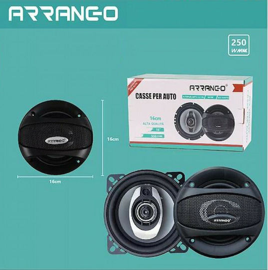 Arrango Set Auto-Lautsprecher Arrango (2 Weg)