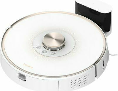 Lenovo T1 Roboter-Staubsauger mit Laser-Kartierung und 2700Pa Saugkraft Weiß