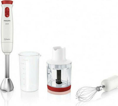Philips Daily Collection Hand Blender with Stainless Rod 650W White