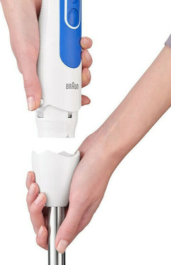Braun MultiQuick 3 Ραβδομπλέντερ με Ανοξείδωτη Ράβδο 700W Λευκό