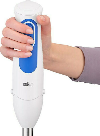 Braun MultiQuick 3 Ραβδομπλέντερ με Ανοξείδωτη Ράβδο 700W Λευκό