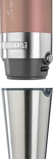 Sencor Ραβδομπλέντερ με Ανοξείδωτη Ράβδο 1200W Ροζ
