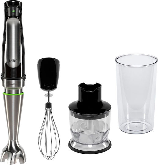 Braun MultiQuick 7 Ραβδομπλέντερ με Ανοξείδωτη Ράβδο 1000W Μαύρο
