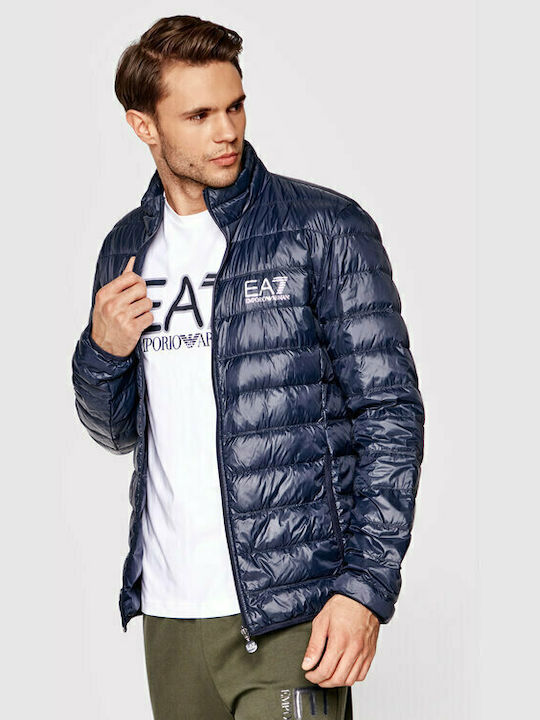 Winter Jacket Puffer Navy Blue