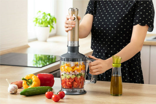 Sencor Handmixer mit Inox-Stab 1200W Beige