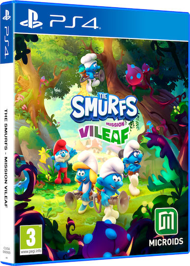 The Smurfs: Mission Vileaf Smurftastic Edition PS4 Game