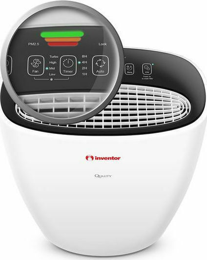 Inventor Ionizer / Air Purifier 32W for Spaces 45m²