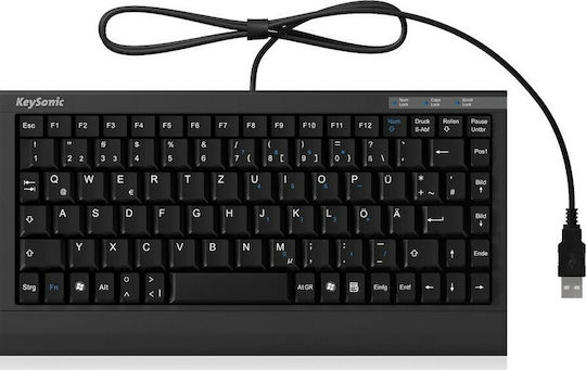 KeySonic ACK-595C+ Nur Tastatur Englisch US