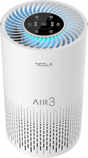 Tesla Air Purifier Air3 Ιονιστής / Καθαριστής Αέρα 95W για Χώρους 22m²