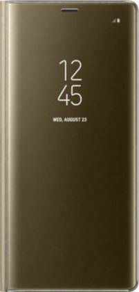 View Standing Cover Book Plastic Gold (Pocophone F1)