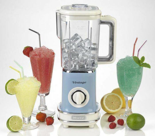 Ariete Vintage Blender with Glass Jug 1.5 lt 500W Blue