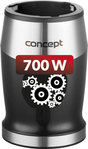 Concept SM3390 Μπλέντερ με Κανάτα Tritan 1 lt 700W Μαύρο