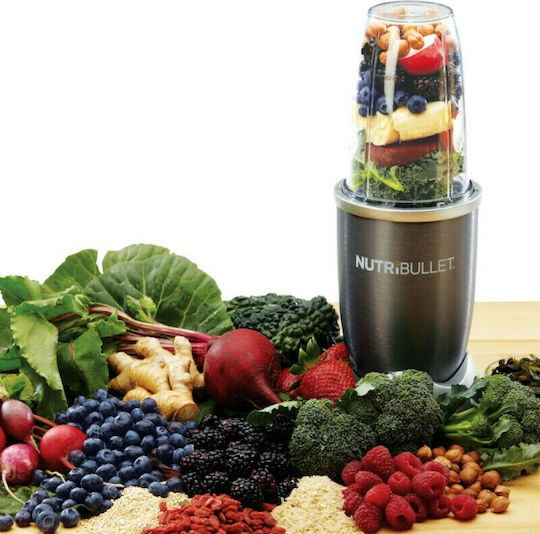 NutriBullet Μπλέντερ με Κανάτα Tritan 710 ml 600W Inox LV040035
