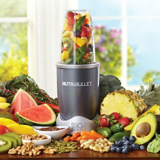 NutriBullet Μπλέντερ με Κανάτα Tritan 710 ml 600W Inox LV040035