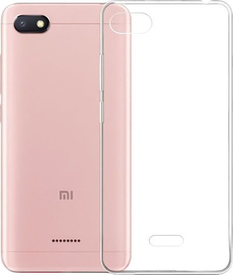 REDMI 6A ULTRA THIN Back Cover Σιλικόνης 0.3mm Διάφανο (Redmi 6a)