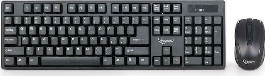Gembird KBS-W-01 Fără fir Set tastatură și mouse Engleză US