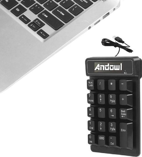 Andowl Q-811 Fără fir Tastatură numerică