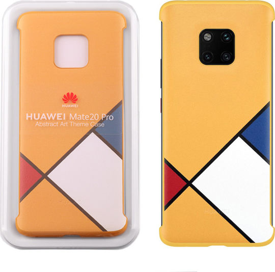 Huawei Задна корица Силикон Жълт (Huawei Mate 20 Pro)