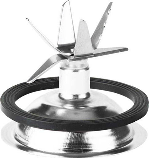 Turbotronic Μπλέντερ με Γυάλινη Κανάτα 1.5 lt 1200W Inox TT-BG5