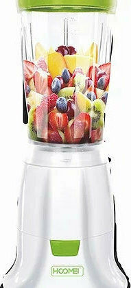 Hoomei Blender with Plastic Jug 400 ml Green HM-6708G