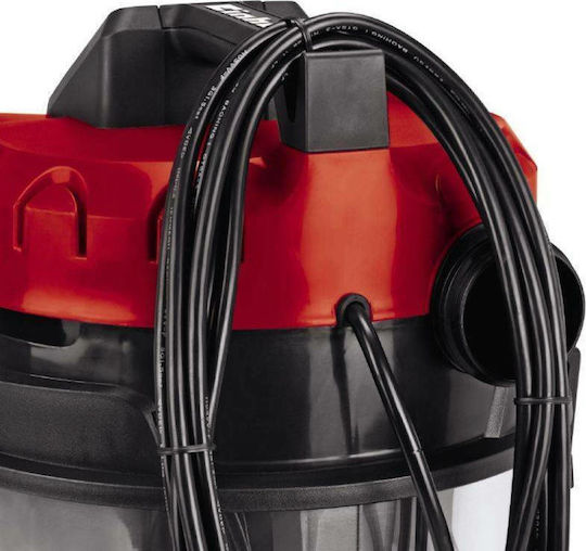 Einhell Tevc 2230 Sa Σκούπα Υγρών / Στερεών 1150W με Ανοξείδωτο Κάδο 30lt