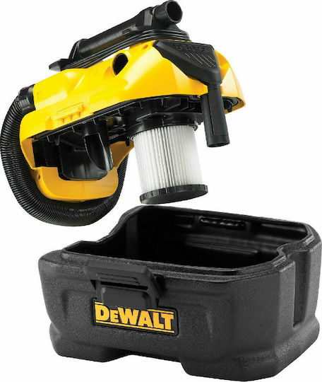 DEWALT Επαναφορτιζόμενη Σκούπα Υγρών / Στερεών Χωρίς Φορτιστή και Μπαταρία με Πλαστικό Κάδο 7.5lt