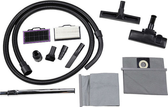 Bulle Σκούπα Υγρών / Στερεών 1600W με Πλαστικό Κάδο 30lt