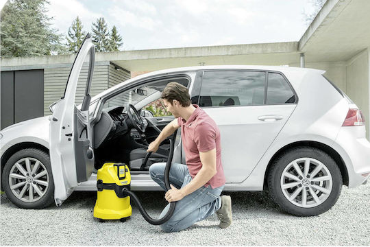 Karcher Vacuum WD 3 Battery Solo Aspirator Reîncărcabil Lichide / Solide Fără Încărcător și Baterie Recipient 17lt