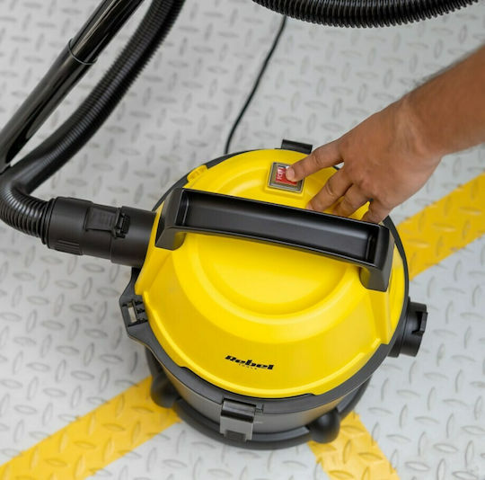 Rebel Σκούπα Υγρών / Στερεών 1400W με Πλαστικό Κάδο 15lt