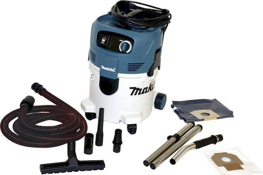Makita Vacuum Wet / Dry 2400W with Plastic Bin 43lt