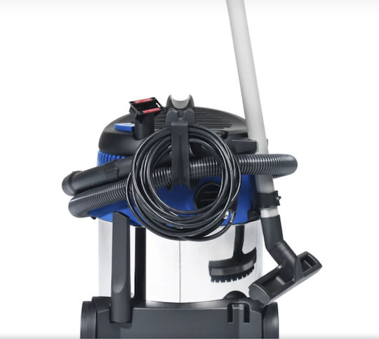 Nilfisk Aero 21-01 PC Staubsauger Flüssigkeiten / Feststoffe 1250W mit Edelstahl Behälter 20Es