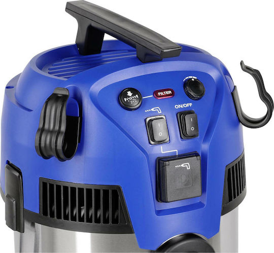 Nilfisk 30 Vacuum Wet / Dry 1400W with Plastic Bin 30lt