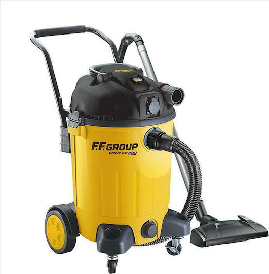 FFG WDVC 35 PRO Vacuum Wet / Dry 1200W with Plastic Bin 35lt