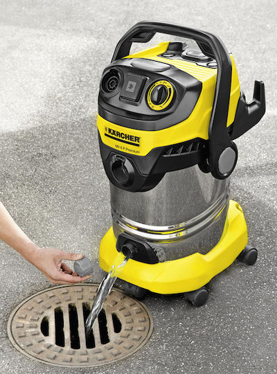 Karcher MV6 P Premium Vacuum Wet / Dry 1300W with Stainless Bin 30lt