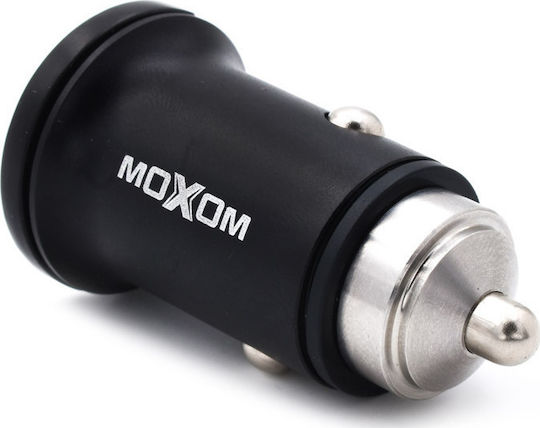 Moxom Handy-Autoladegerät 33W 3.6A mit Anschlüssen: 1xUSB 1xType-C Schwarz Farbe