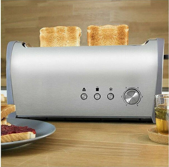 Cecotec Steel & Toast 1L 3036 Prăjitoare De Pâine 2 Sloturi 1000W Inox