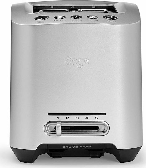 Sage The Smart Toast Toaster 2 Slots 1000W Inox