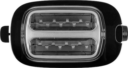 Philips Toaster 2 Schlitze 900W Schwarz