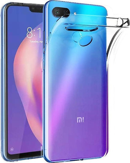 Hurtel Back Cover Σιλικόνης 0.5mm Διάφανο (Xiaomi Mi 8 Lite)