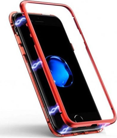 Back Cover Σιλικόνης Μαγνητικό Κόκκινο (iPhone XS Max)