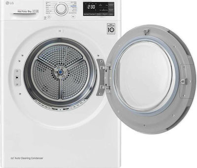 LG RC80U2AV4Q Στεγνωτήριο 8kg A+++ με Αντλία Θερμότητας