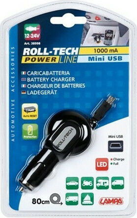 Lampa Car Charger with Cable mini-USB