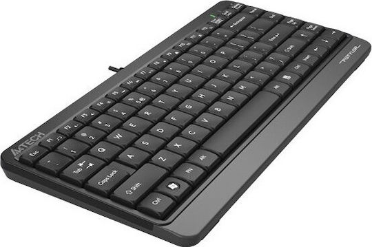 A4Tech FSTYLER FK11 Πληκτρολόγιο Αγγλικό US Γκρι