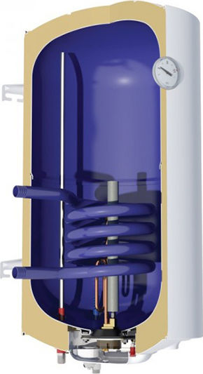 Nobel Φ36 Ηλεκτρομπόιλερ 60lt Glass Κάθετο 4kW